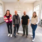 v.l. Erike Klotz und Volker Einbeck (Einbeck GmbH), Achim Willke und Laura Voß (Solingen.Business) | © Daniel Rüsseler