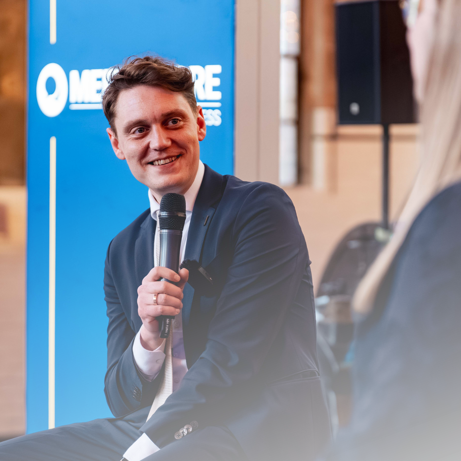 Oberbürgermeister Daniel Flemm bei Meet & More