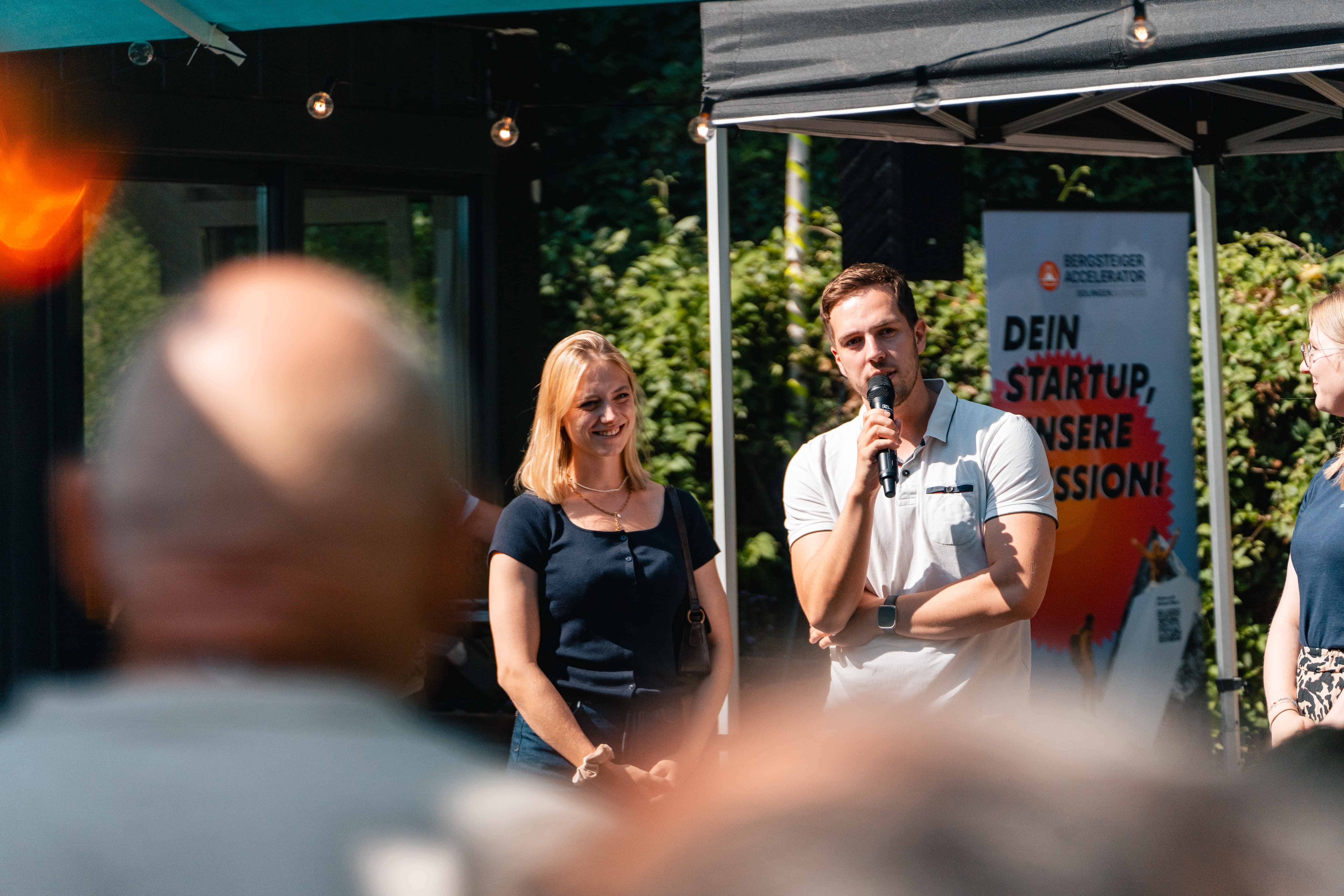Aus dem bergsteiger-accelerator: HardyTec Industries auf dem coworkit Sommerfest