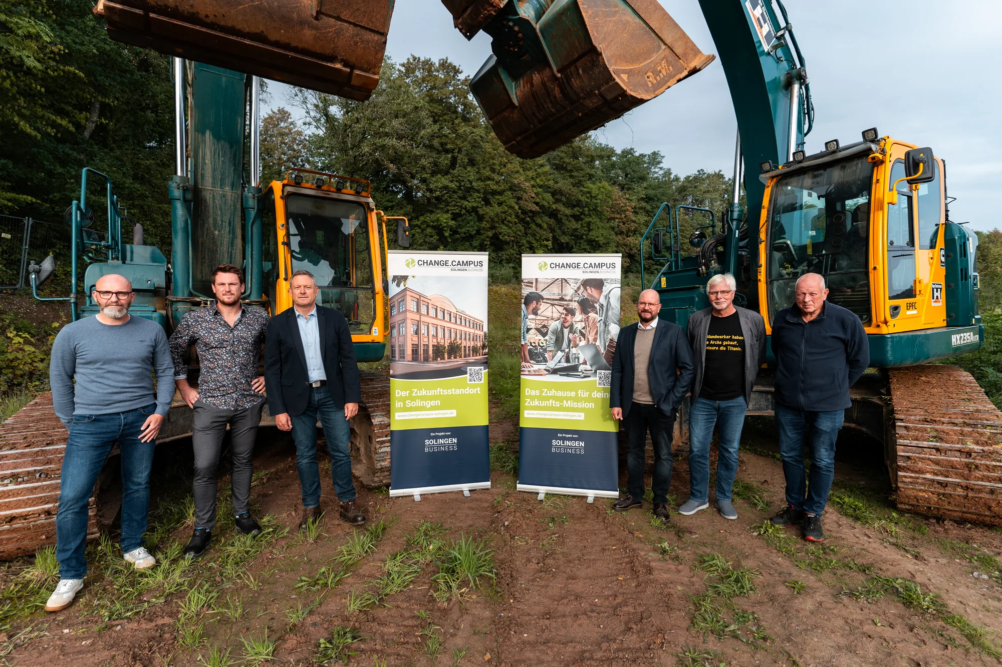 Startschuss für den Bau der inneren Erschließung am Change.Campus