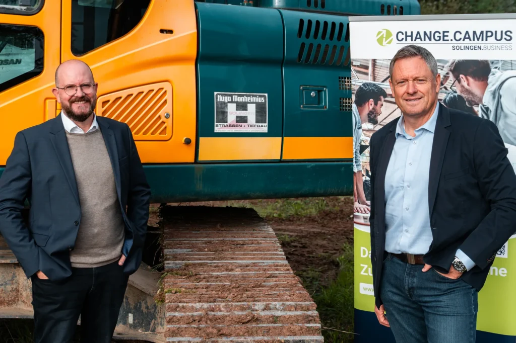 Startschuss für den Bau der inneren Erschließung am Change.Campus