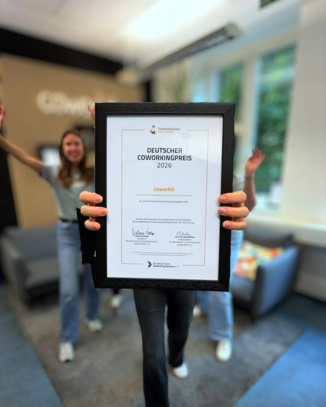 coworkit erneut für den Deutschen Coworkingpreis 2026 nominiert